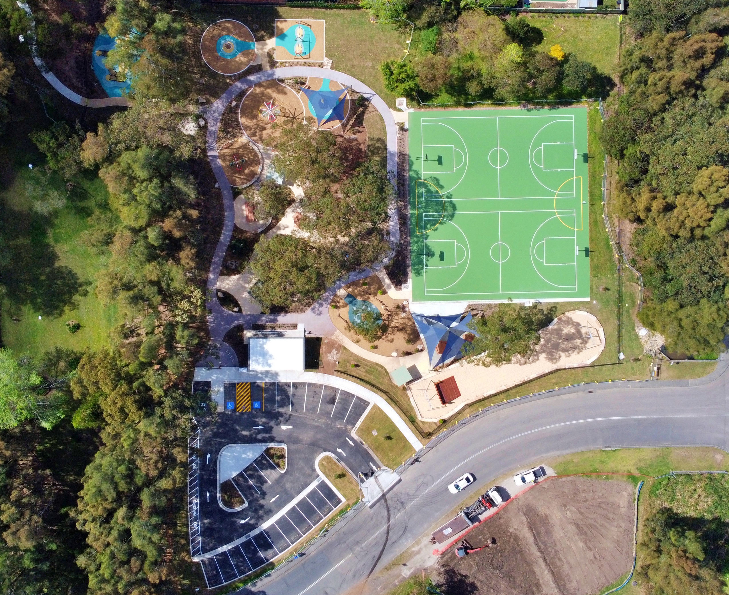 Sun Valley Playspace aerial