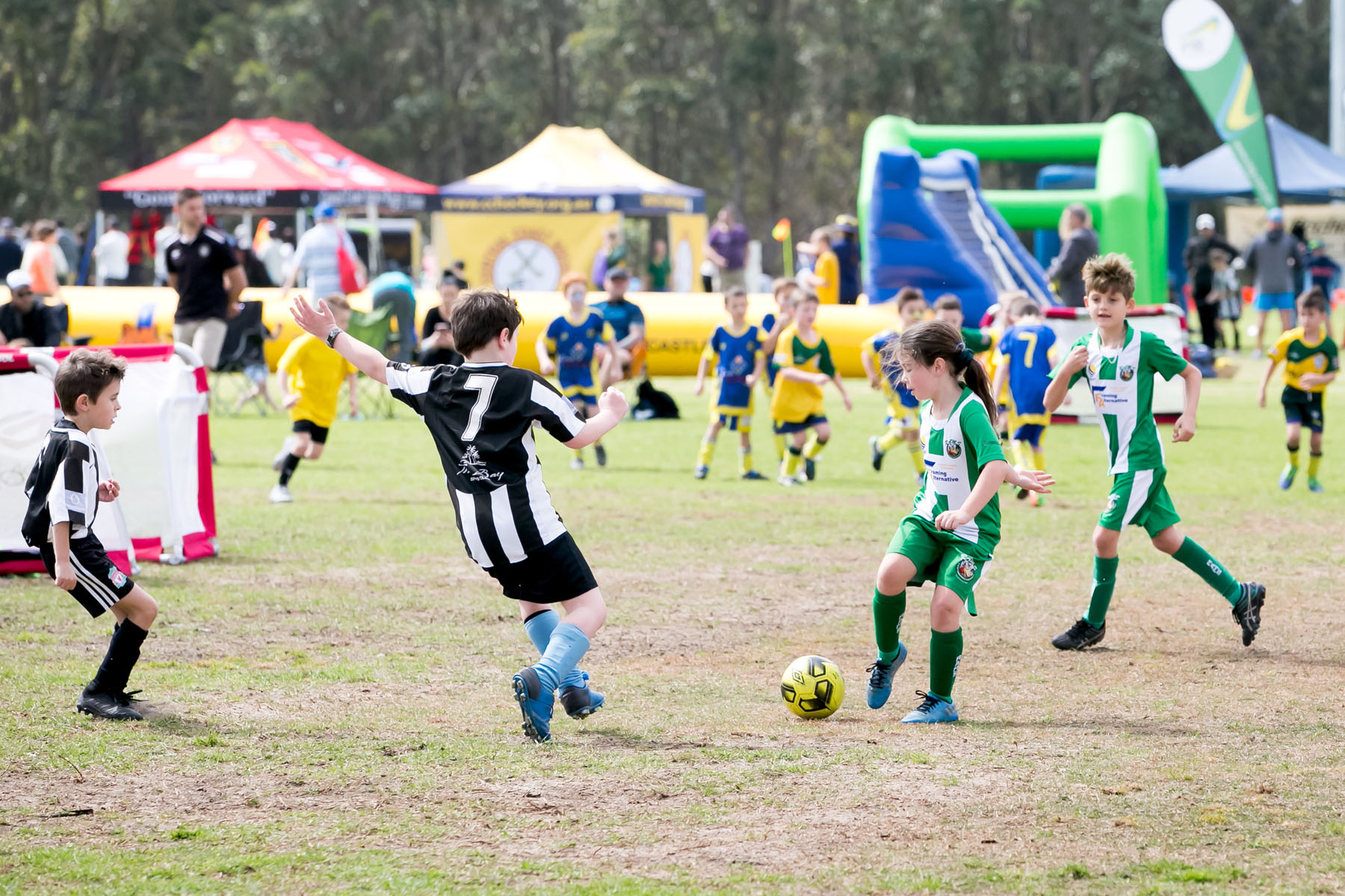 playing soccer at CCRSRC