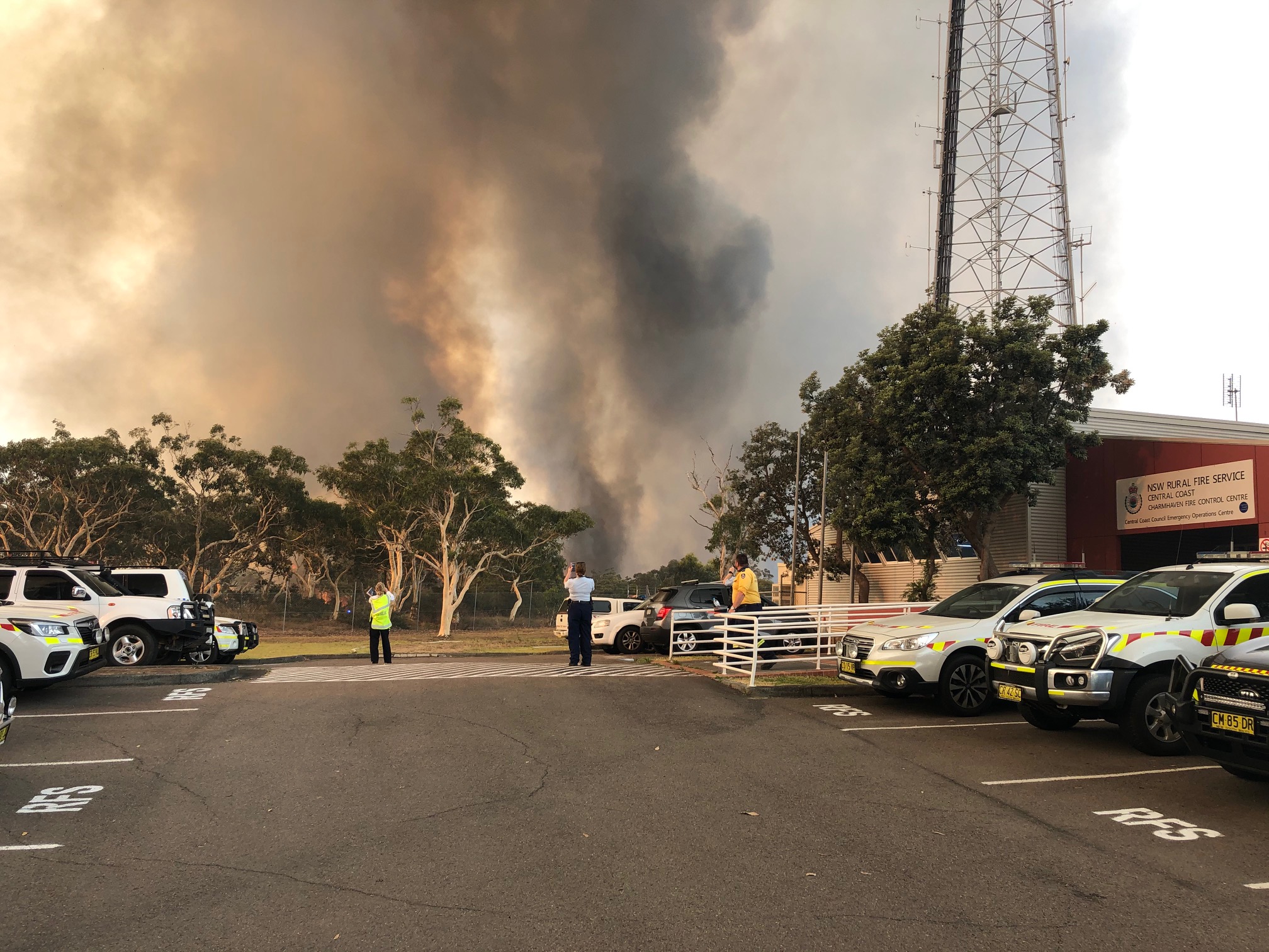 Emergency Operations Centre during 2019 bush fire