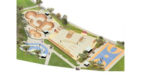 Renders of new Peninsula Recreation and Active Lifestyle Precinct