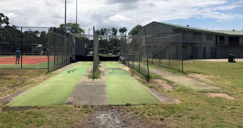 Cricket nets at Peninsula Recreation and Active Lifestyle Precinct cricket nets