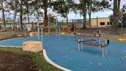 Skyhawk Ave Reserve, Hamlyn Terrace - New Fitness Station Skyhawk Ave Reserve, Hamlyn Terrace - New Fitness Station