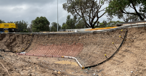 construction of skate park