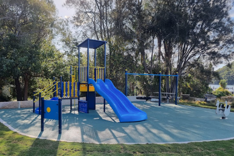 Gurdon playspace Playspace with a range of colourful equipment
