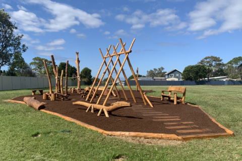 Pioneer Park Nature playspace