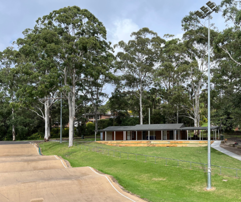 Terrigal BMX Terrigal BMX track, club house